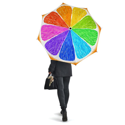 sombrilla naranja de colores-Amaze Style™-Umbrella - sombrilla naranja de colores-One Size-Vibe Cosy™