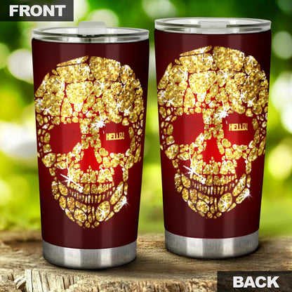 Teschio e Oro-Amaze Style™-Tumbler - Teschio e Oro-20oz Large-Vibe Cosy™