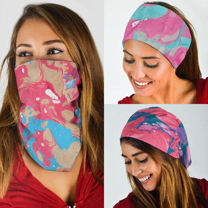 Marble Swirls Set 1 - Bandana 3 Pack-Amaze Style™-Marble Swirls Set 1 - Bandana 3 Pack-Vibe Cosy™
