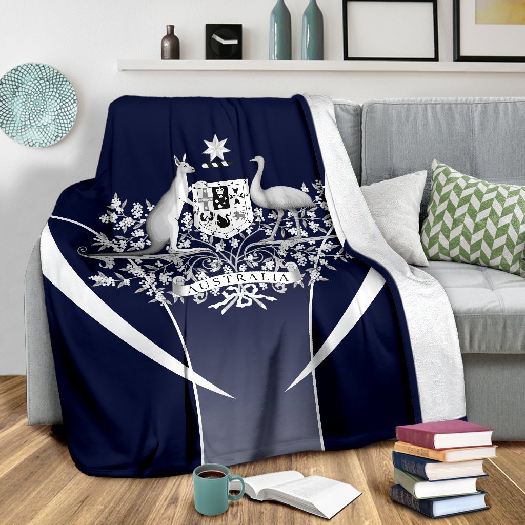 Australia Active Premium Blanket-PREMIUM BLANKETS-PL8386-Premium Blanket-Youth (56 x 43 inches / 140 x 110 cm)-Vibe Cosy™