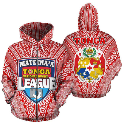 Mate Ma'a Tonga Polynesian Hoodie-Apparel-Phaethon-Zipped Hoodie-S-Vibe Cosy™