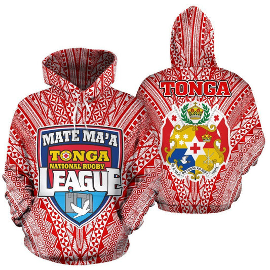 Mate Ma'a Tonga Polynesian Hoodie-Apparel-Phaethon-Hoodie-S-Vibe Cosy™