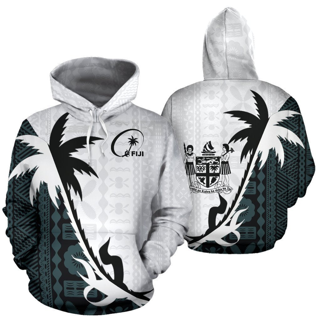 Coat of Arms Fiji Hoodie - Coconut K4-Apparel-Khanh Arts-Hoodie-S-Vibe Cosy™