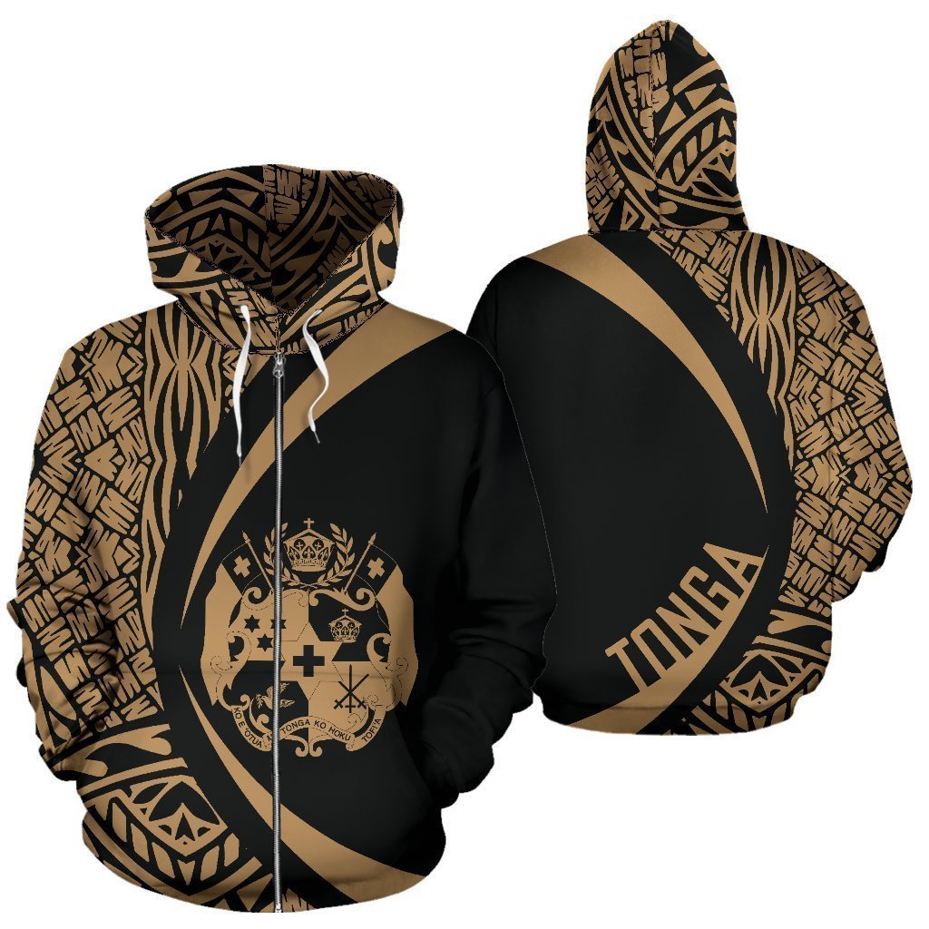 Tonga Polynesian Hoodie - Circle Style NNK 1226-Apparel-NNK-Hoodie-S-Vibe Cosy™