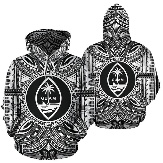 Guam Polynesian Tattoo Style 3D Printed Shirts TT0048-Apparel-TT-Hoodie-S-Vibe Cosy™