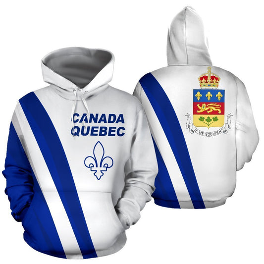 Canada Quebec Hoodie 3d all over printed for man and women PL-Apparel-PL8386-Hoodie-S-Vibe Cosy™