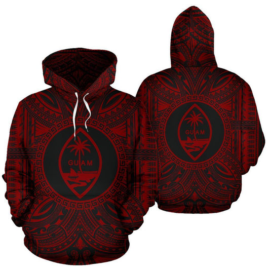 Guam Polynesian Tattoo Style 3D Printed Shirts TT0049-Apparel-TT-Hoodie-S-Vibe Cosy™