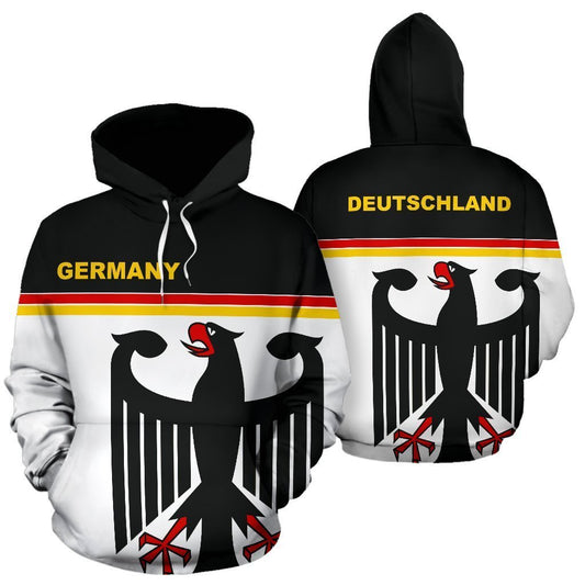 Deutschland - Germany Hoodie K5-Apparel-Khanh Arts-Hoodie-S-Vibe Cosy™