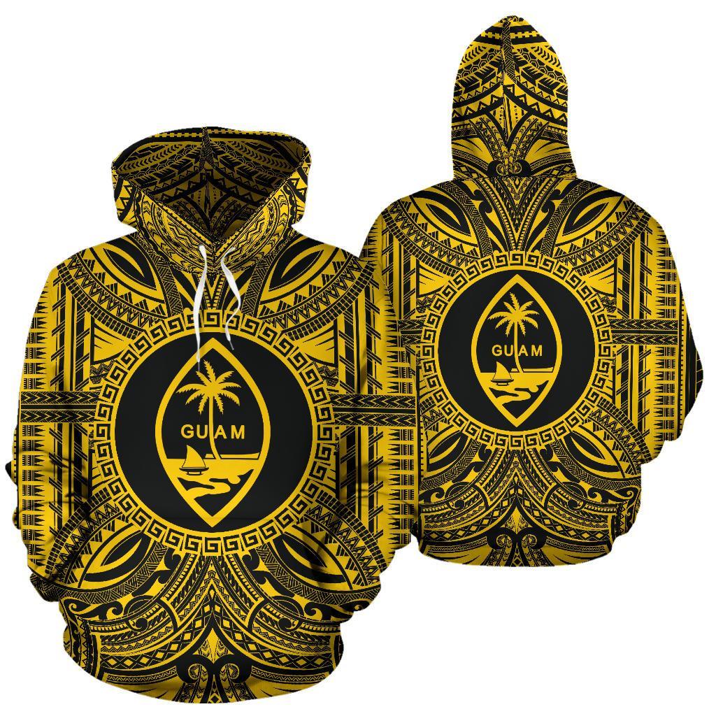 Guam Polynesian Tattoo Style 3D Printed Shirts TT0050-Apparel-TT-Hoodie-S-Vibe Cosy™