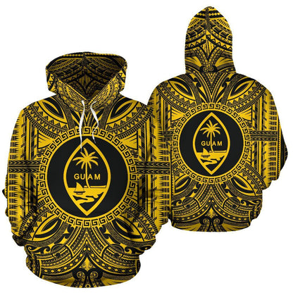 Guam Polynesian Tattoo Style 3D Printed Shirts TT0050-Apparel-TT-Hoodie-S-Vibe Cosy™