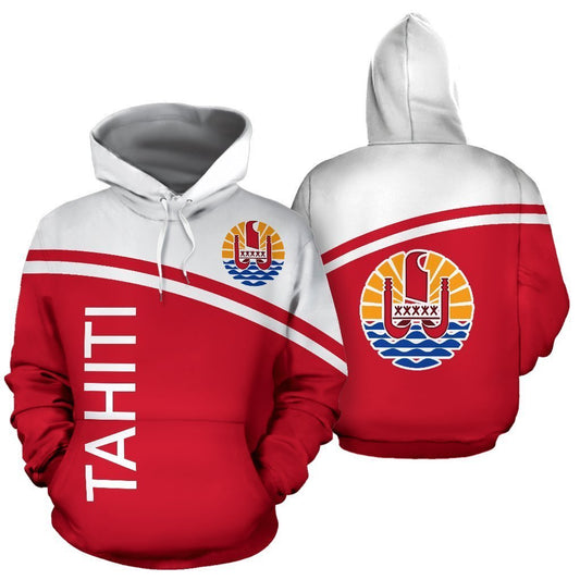 Tahiti All Over Zip-Up Hoodie - Curve Version - BN04-Apparel-Khanh Arts-Hoodie-S-Vibe Cosy™