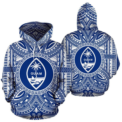 Guam Polynesian Tattoo Style 3D Printed Shirts TT0051-Apparel-TT-Hoodie-S-Vibe Cosy™