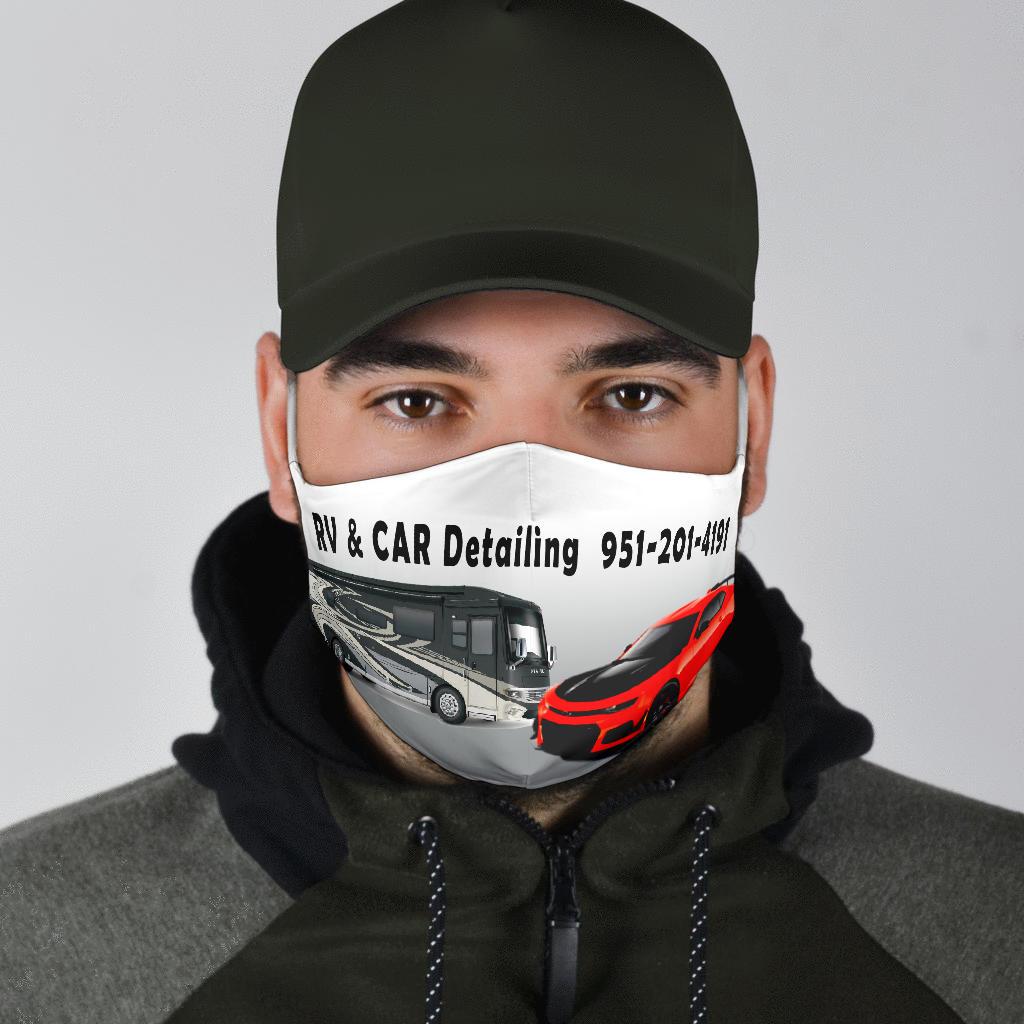 RV DETAILING B-Amaze Style™-Face Mask - RV DETAILING B-Adult Mask + 2 FREE Filters (Age 13+)-Vibe Cosy™