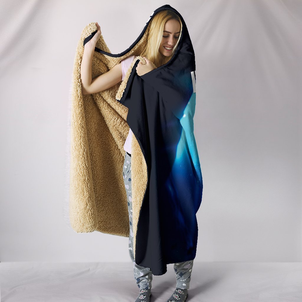 Custom Hoodie Blanket - Simply Diving-6teenth World™-Hooded Blanket-Youth 60"x45"-Vibe Cosy™