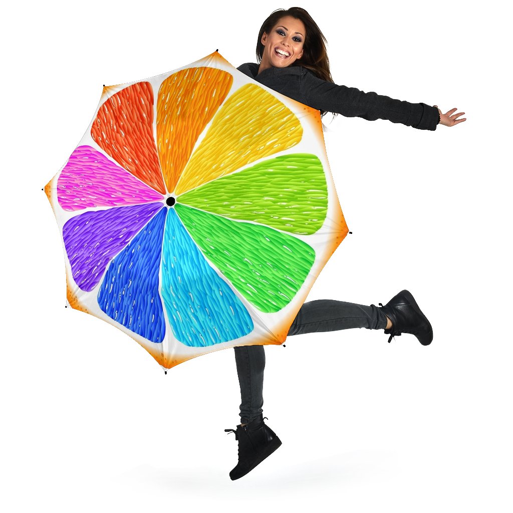 sombrilla naranja de colores-Amaze Style™-Umbrella - sombrilla naranja de colores-One Size-Vibe Cosy™