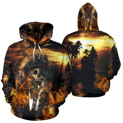 Pirati - Felpa con cappuccio -Amaze Style™-Men's HoodiePirati - Felpa con cappuccio -S-Vibe Cosy™
