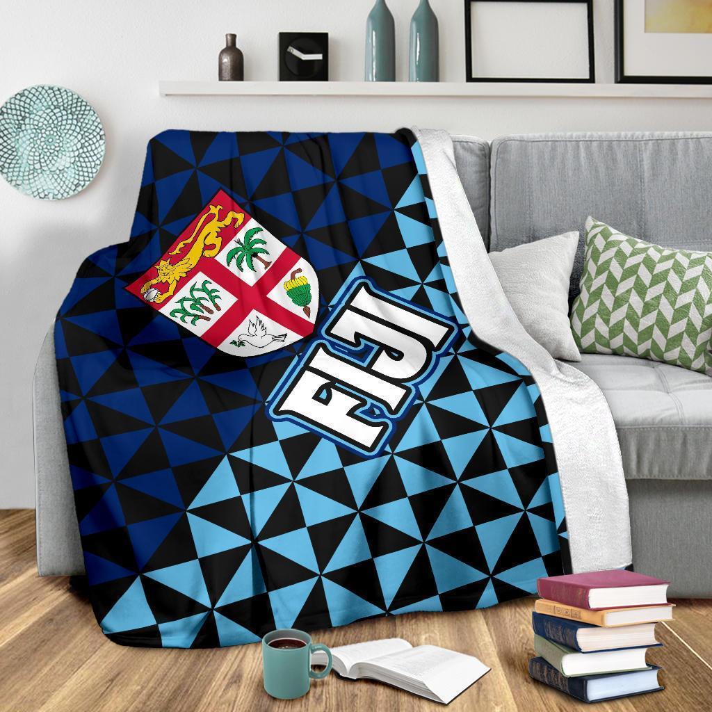 Fiji Polynesian Premium Blanket-PREMIUM BLANKETS-Khanh Arts-Premium Blanket-Youth (56 x 43 inches / 140 x 110 cm)-Vibe Cosy™