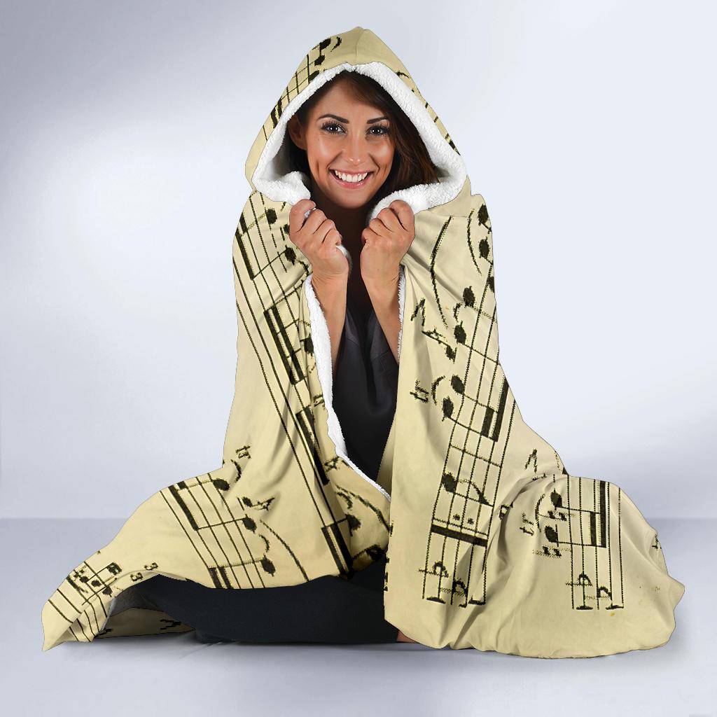 Spartito-Amaze Style™-Hooded BlanketSpartito-Youth 60"x45"-Vibe Cosy™