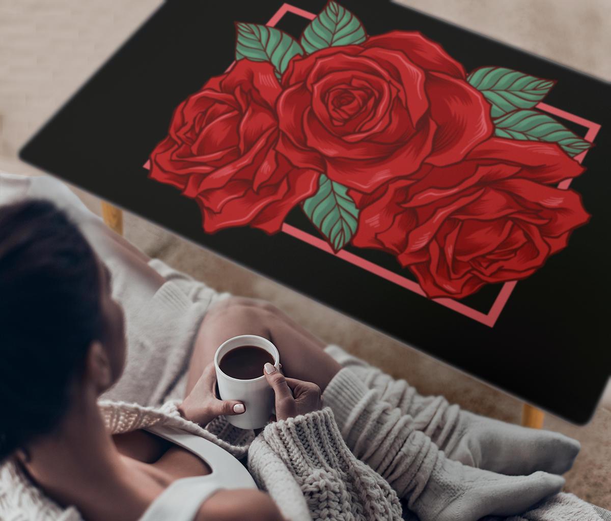 Roses table-Amaze Style™-Coffee Table - Roses table-One Size-Vibe Cosy™