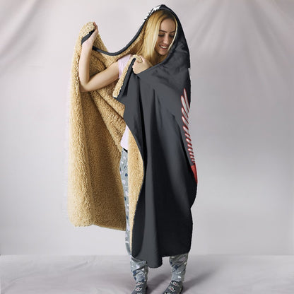 Custom Hoodie Blanket - Wolf Life-6teenth World™-Hooded Blanket-Youth 60"x45"-Vibe Cosy™