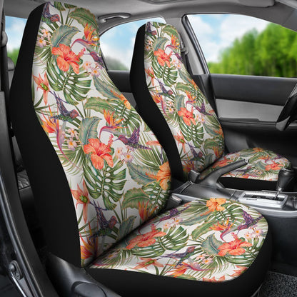 Hawaii Hibiscus Pattern Car Seat Covers 06 - AH - TH3-CAR SEAT COVERS-Alohawaii-Car Seat Covers-Universal Fit-White-Vibe Cosy™