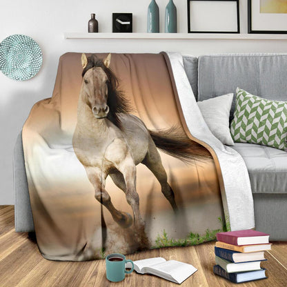 Cavallo Selvaggio-Amaze Style™-Premium BlanketCavallo Selvaggio-Youth (56 x 43 inches / 140 x 110 cm)-Vibe Cosy™