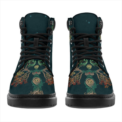 Celtic Tree Of Life Classic Boots For Men And Women TN