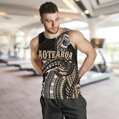 Maori Tattoo with Map New Zealand All Over Hoodie NVD-Apparel-Dung Van-Hoodie-S-Vibe Cosy™
