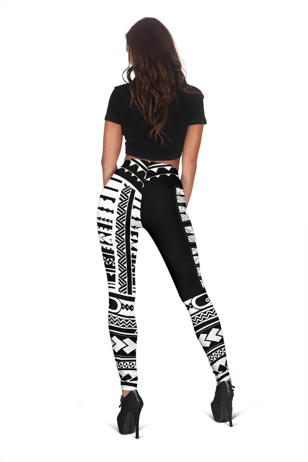 Hawaii Polynesian Leggings White - Fashion J1-LEGGINGS-Alohawaii-Women's Leggings-XS-White-Vibe Cosy™