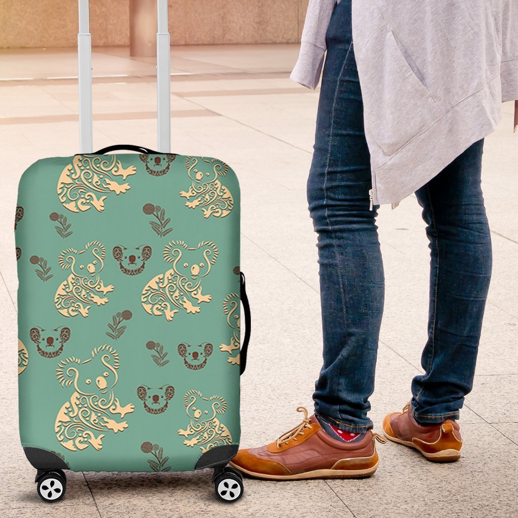 Australia Koala Luggage Covers NN8-LUGGAGE COVERS-HP Arts-Luggage Covers - Australia Koala Luggage Covers NN9-Large 27-30 in / 67-76 cm-Vibe Cosy™