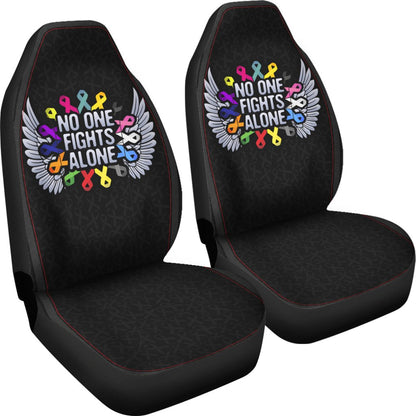 Cancer No One Fights Alone-Amaze Style™-Cancer No One Fights Alone-Vibe Cosy™