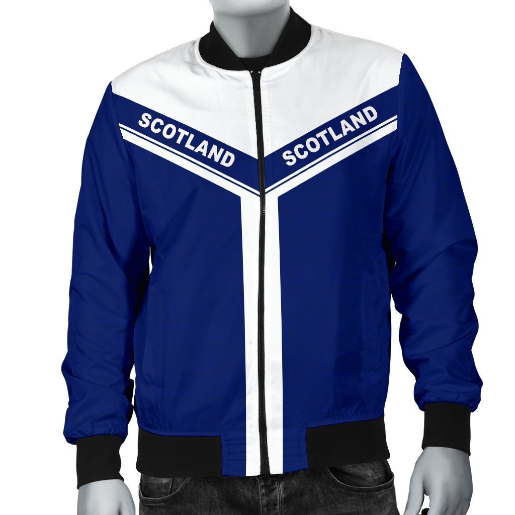 Scotland Spirit Bomber Jacket-HD09-Men's Bomber Jacket-S-Vibe Cosy™