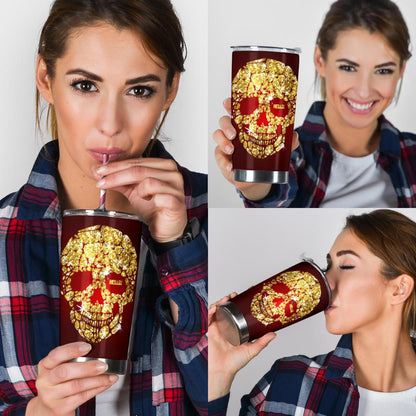 Teschio e Oro-Amaze Style™-Tumbler - Teschio e Oro-20oz Large-Vibe Cosy™