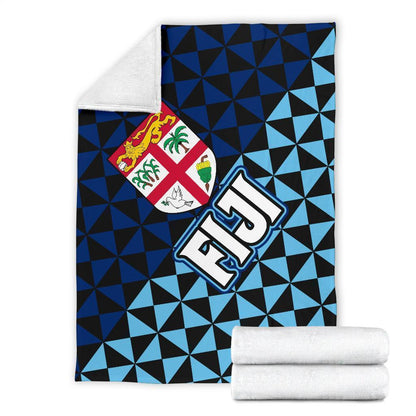 Fiji Polynesian Premium Blanket-PREMIUM BLANKETS-Khanh Arts-Premium Blanket-Youth (56 x 43 inches / 140 x 110 cm)-Vibe Cosy™