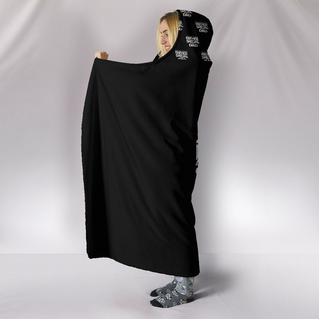 Custom Hoodie Blanket For a Special Dad-6teenth World™-Hooded Blanket-Youth 60"x45"-Vibe Cosy™