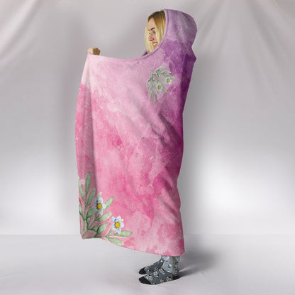 Custom Hoodie Blanket - Meditate Now-6teenth World™-Hooded Blanket-Youth 60"x45"-Vibe Cosy™