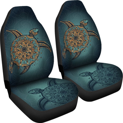 Turtle Car Seat Covers 02 - AH-CAR SEAT COVERS-Alohawaii-Car Seat Covers-Universal Fit-White-Vibe Cosy™