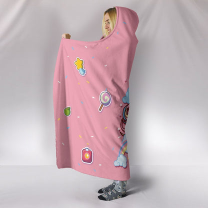 Custom Hoodie Blanket - I'm a Unicorn-6teenth World™-Hooded Blanket-Youth 60"x45"-Vibe Cosy™