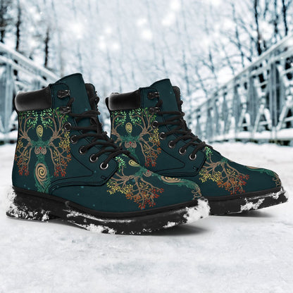 Celtic Tree Of Life Classic Boots For Men And Women TN