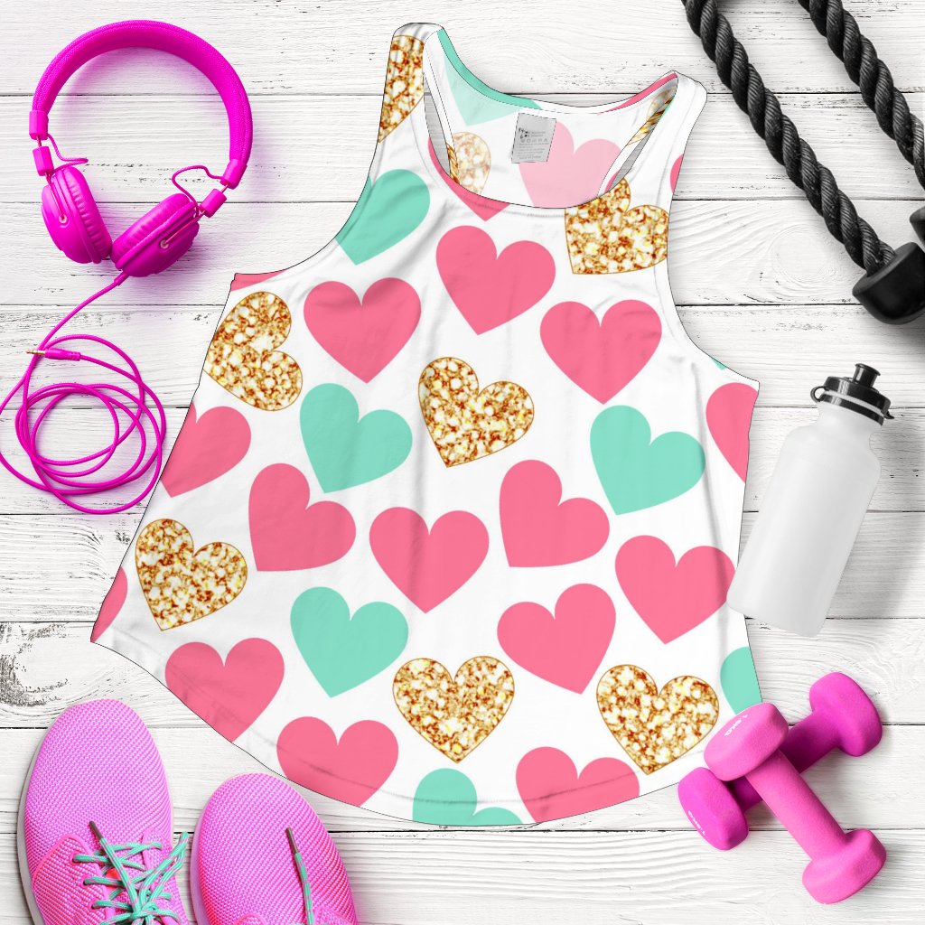 I Heart You-Amaze Style™-Racerback Tank Top - I Heart You-XS-Vibe Cosy™