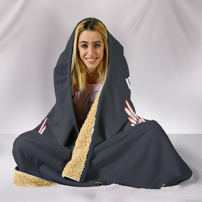Custom Hoodie Blanket - Wolf Life-6teenth World™-Hooded Blanket-Youth 60"x45"-Vibe Cosy™