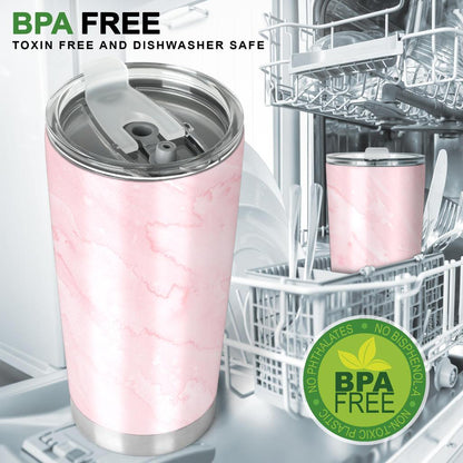 Tumbler Watermark Pink-Amaze Style™-Tumbler - Tumbler Watermark Pink-20oz Large-Vibe Cosy™