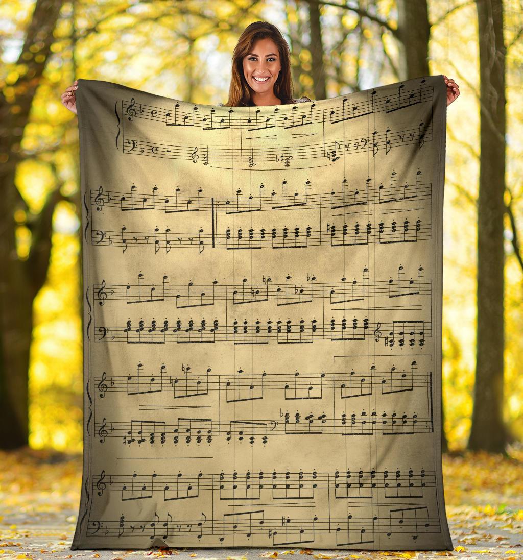 Spartito e Luci-Amaze Style™-Premium BlanketSpartito e Luci-Youth (56 x 43 inches / 140 x 110 cm)-Vibe Cosy™