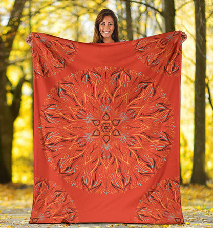 Mandala P1 (Fiesta) - Throw Blankets-Amaze Style™-Premium BlanketMandala P1 (Fiesta) - Throw Blankets-Youth (56 x 43 inches / 140 x 110 cm)-Vibe Cosy™