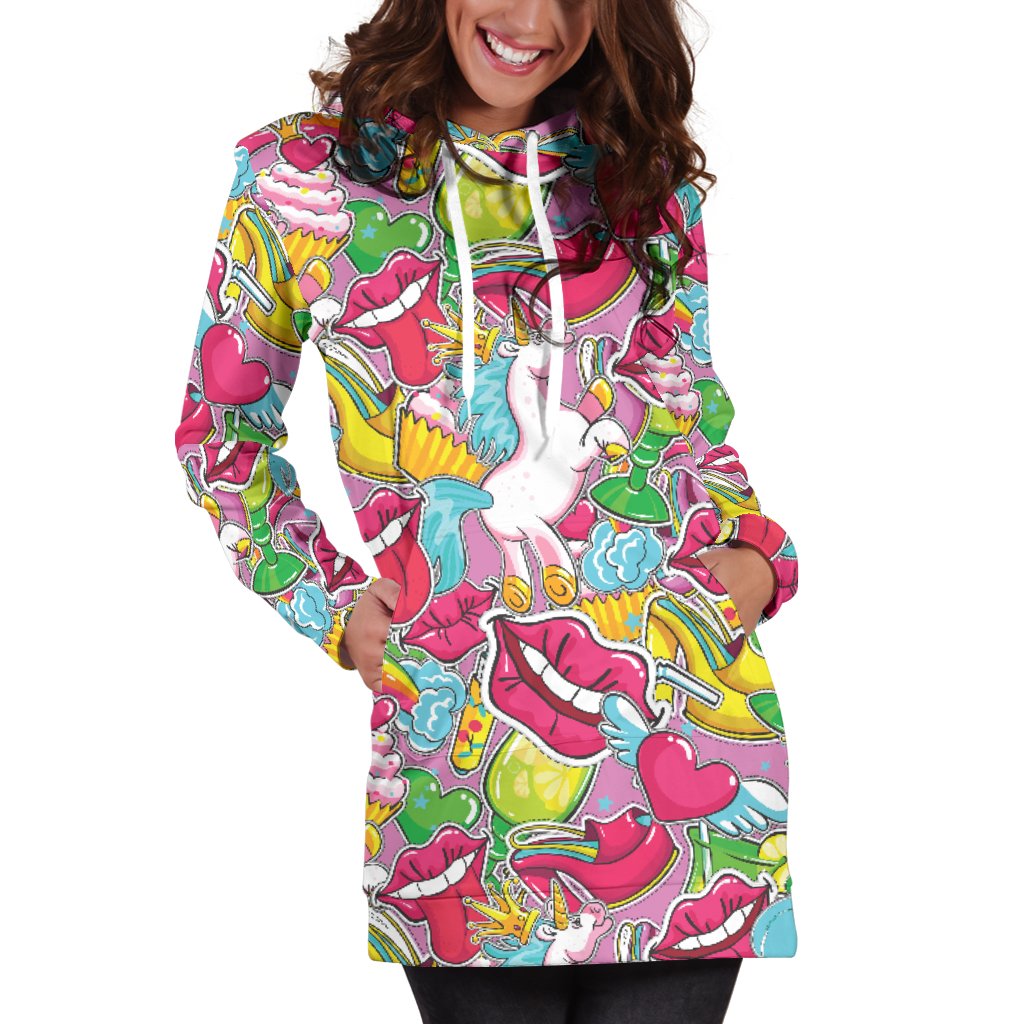 Lingue-Amaze Style™-Hoodie Dress - Lingue-XS-Vibe Cosy™