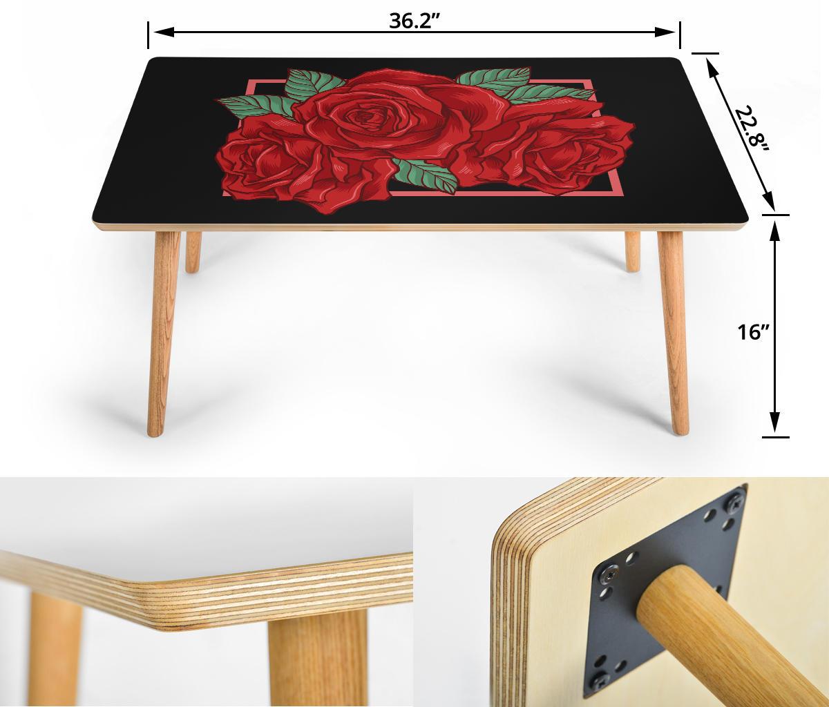 Roses table-Amaze Style™-Coffee Table - Roses table-One Size-Vibe Cosy™