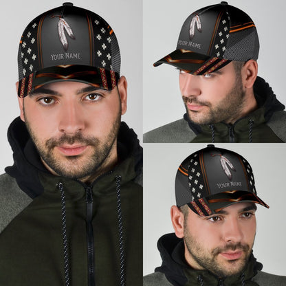 Personalized Name Native American Classic Cap