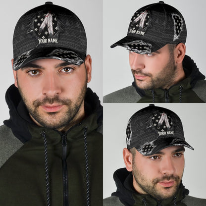 Personalized Name Native American Classic Cap
