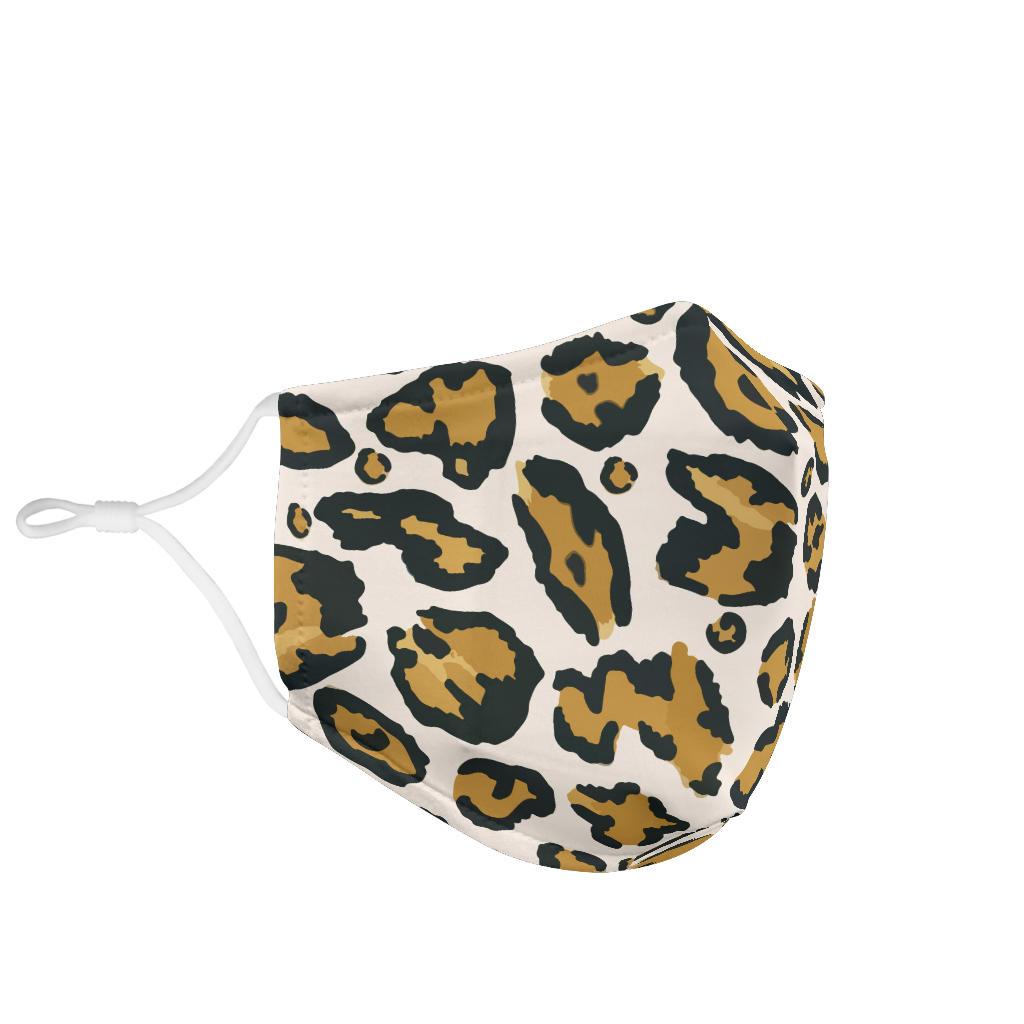 Cheetah Print Face Mask-Amaze Style™-Face Mask - Cheetah Print Face Mask-Adult Mask + 2 FREE Filters (Age 13+)-Vibe Cosy™
