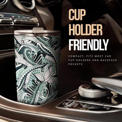 Funky Patterns (Black) - Travel Tumbler-Amaze Style™-Tumbler - Funky Patterns (Black) - Travel Tumbler-20oz Large-Vibe Cosy™